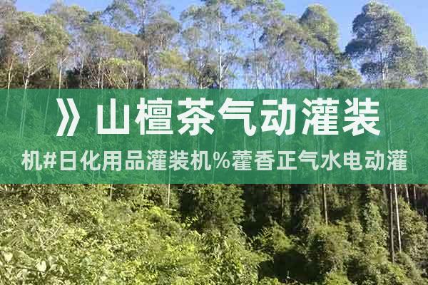 》山檀茶氣動(dòng)灌裝機(jī)#日化用品灌裝機(jī)%藿香正氣水電動(dòng)灌裝機(jī)