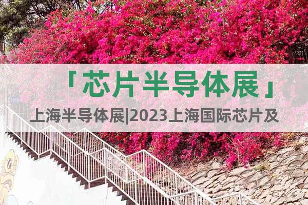 「芯片半導體展」上海半導體展|2023上海國際芯片及半導體展