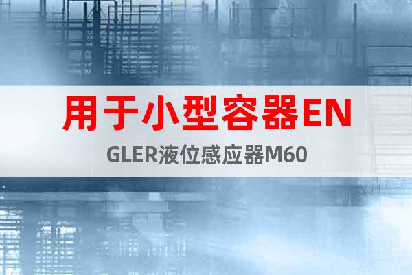 用于小型容器ENGLER液位感應器M60