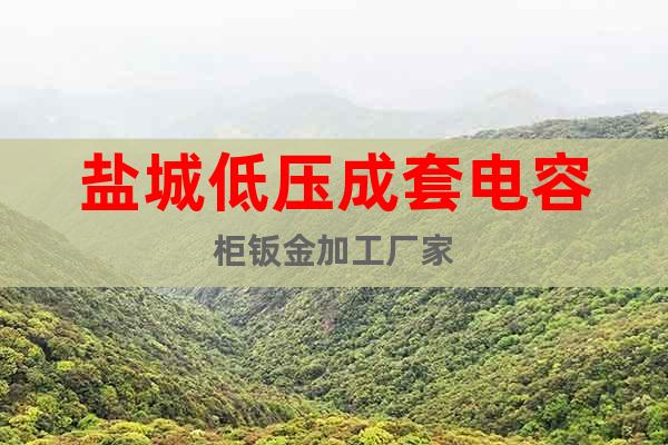 鹽城低壓成套電容柜鈑金加工廠家