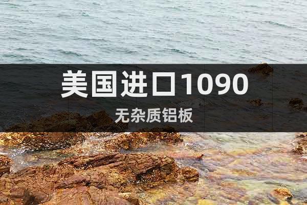 美國進(jìn)口1090無雜質(zhì)鋁板