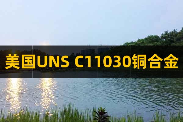 美國(guó)UNS C11030銅合金