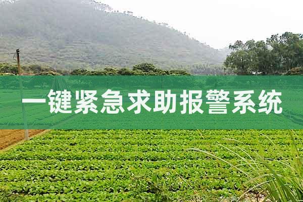 一鍵緊急求助報(bào)警系統(tǒng)