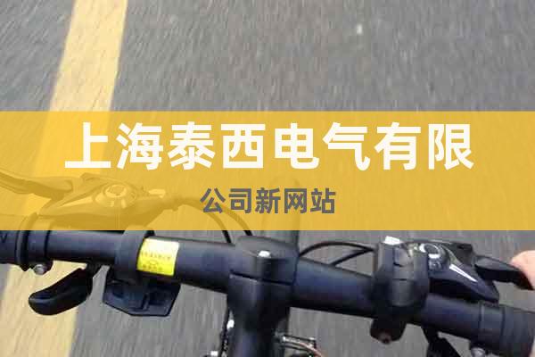 上海泰西电气有限公司新网站