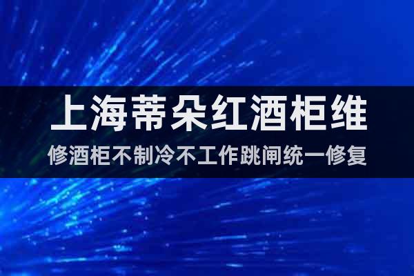上海蒂朵紅酒柜維修酒柜不制冷不工作跳閘統(tǒng)一修復(fù)