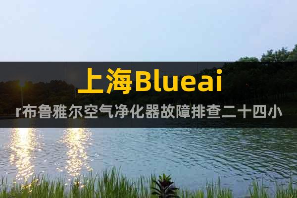 上海Blueair布鲁雅尔空气净化器故障排查二十四小时报修】