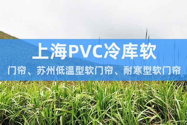 上海PVC冷库软门帘、苏州低温型软门帘、耐寒型软门帘