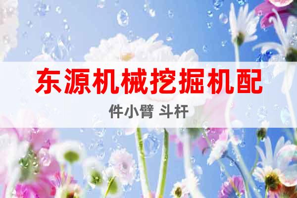 東源機械挖掘機配件小臂 斗桿