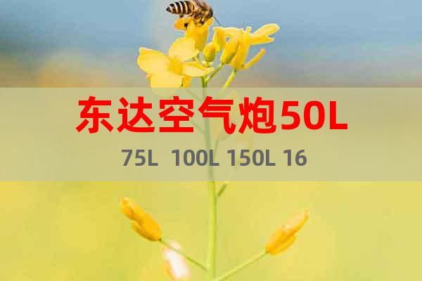 東達(dá)空氣炮50L 75L  100L 150L 160L