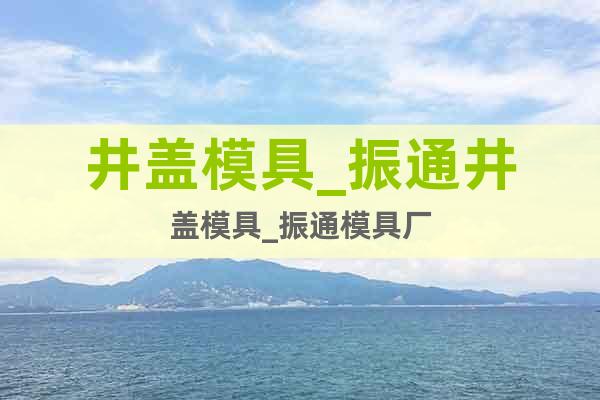 井蓋模具_(dá)振通井蓋模具_(dá)振通模具廠