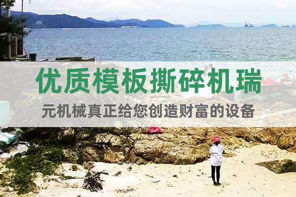 優質模板撕碎機瑞元機械真正給您創造財富的設備