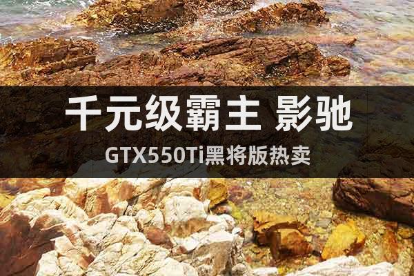千元级霸主 影驰GTX550Ti黑将版热卖