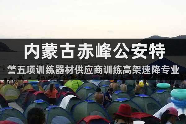 內(nèi)蒙古赤峰公安特警五項訓(xùn)練器材供應(yīng)商訓(xùn)練高架速降專業(yè)直供