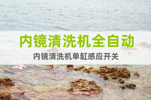 內鏡清洗機全自動內鏡清洗機單缸感應開關