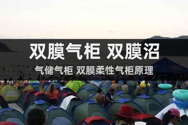 雙膜氣柜 雙膜沼氣儲氣柜 雙膜柔性氣柜原理