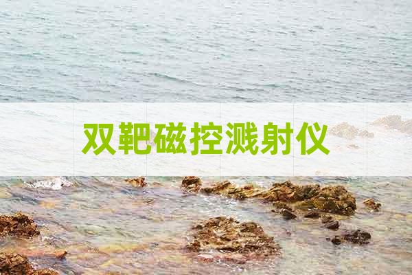 雙靶磁控濺射儀