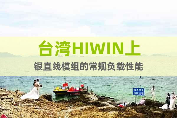 台湾HIWIN上银直线模组的常规负载性能