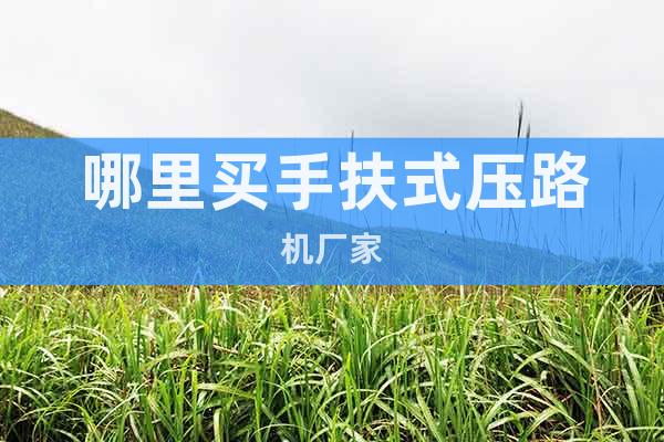 哪里買手扶式壓路機廠家
