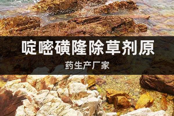 啶嘧磺隆除草劑原藥生產(chǎn)廠家