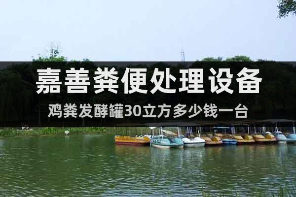 嘉善糞便處理設備雞糞發(fā)酵罐30立方多少錢一臺