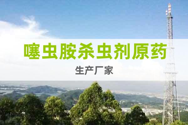 噻蟲胺殺蟲劑原藥生產(chǎn)廠家
