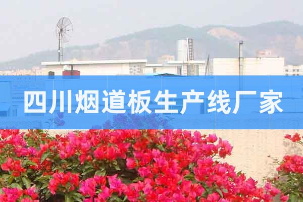 四川煙道板生產(chǎn)線廠家