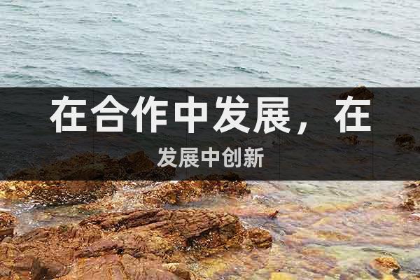 在合作中發(fā)展，在發(fā)展中創(chuàng)新