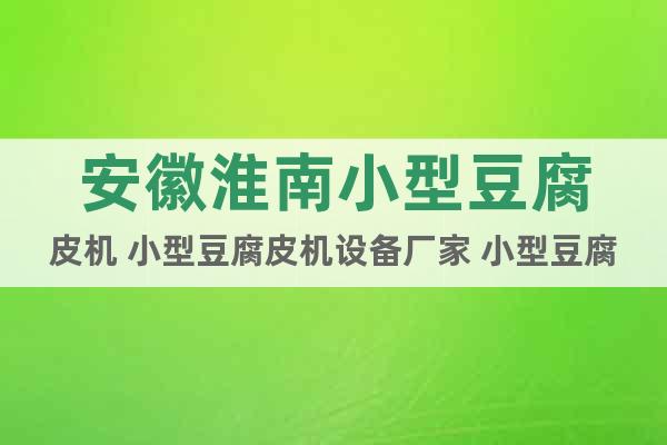 安徽淮南小型豆腐皮机 小型豆腐皮机设备厂家 小型豆腐皮机视频