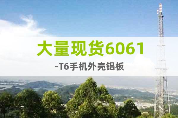 大量現(xiàn)貨6061-T6手機(jī)外殼鋁板