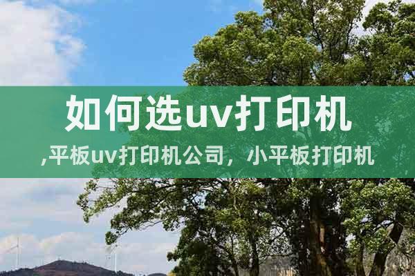 如何選uv打印機(jī),平板uv打印機(jī)公司，小平板打印機(jī)