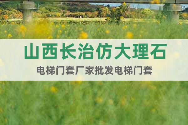 山西長治仿大理石電梯門套廠家批發(fā)電梯門套