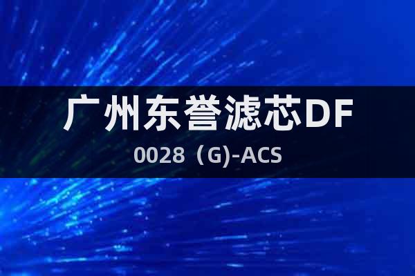 广州东誉滤芯DF0028（G)-ACS