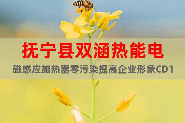 抚宁县双涵热能电磁感应加热器零污染提高企业形象CD11EP