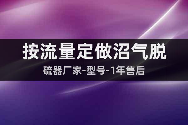 按流量定做沼氣脫硫器廠家-型號-1年售后