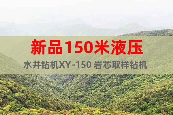 新品150米液壓水井鉆機(jī)XY-150 巖芯取樣鉆機(jī) 打井機(jī)
