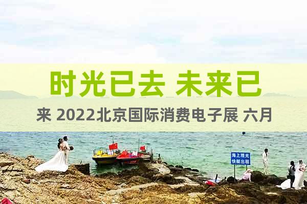 时光已去 未来已来 2022北京国际消费电子展 六月与您相约