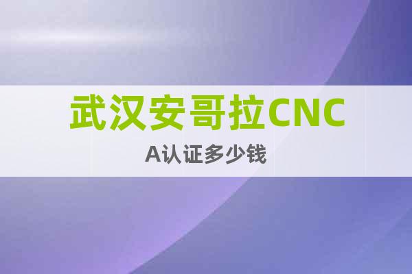 武漢安哥拉CNCA認(rèn)證多少錢