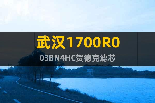 武漢1700R003BN4HC賀德克濾芯