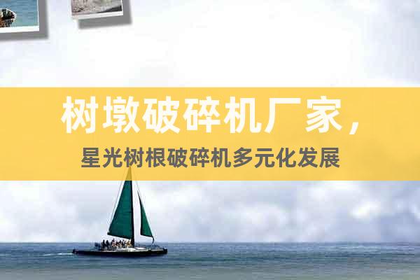 樹墩破碎機(jī)廠家，星光樹根破碎機(jī)多元化發(fā)展