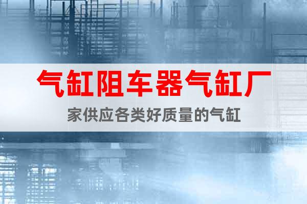 氣缸阻車器氣缸廠家供應(yīng)各類好質(zhì)量的氣缸