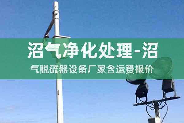 沼氣凈化處理-沼氣脫硫器設(shè)備廠家含運費報價