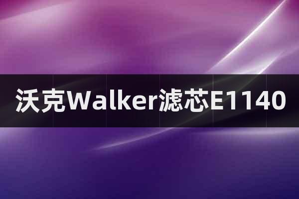 沃克Walker濾芯E1140