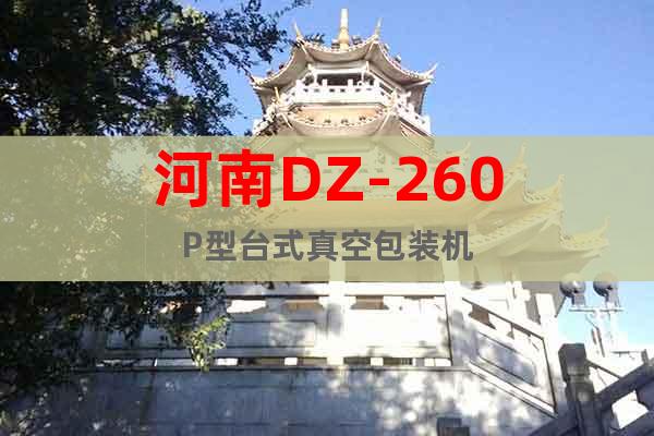 河南DZ-260P型臺式真空包裝機