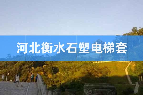 河北衡水石塑電梯套