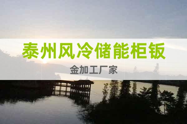泰州風(fēng)冷儲能柜鈑金加工廠家