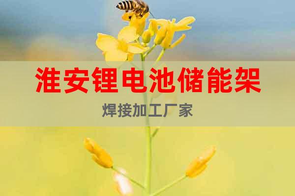 淮安鋰電池儲能架焊接加工廠家