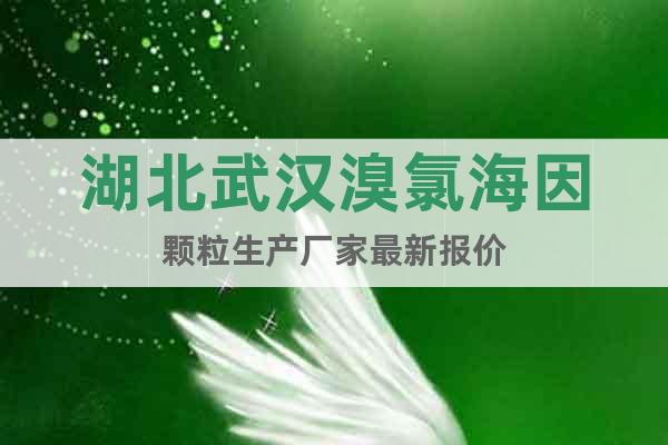 湖北武漢溴氯海因顆粒生產(chǎn)廠(chǎng)家最新報(bào)價(jià)