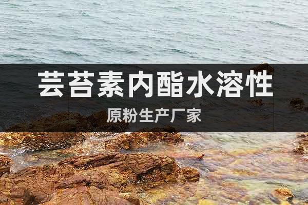 蕓苔素內(nèi)酯水溶性原粉生產(chǎn)廠家