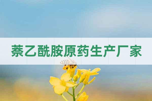 萘乙酰胺原藥生產廠家