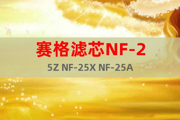 赛格滤芯NF-25Z NF-25X NF-25A